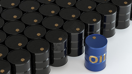 一桶一桶创意石油资源场景设计图片
