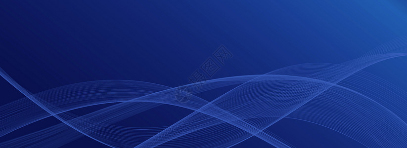 蓝色光晕边框蓝色科技线条背景设计图片