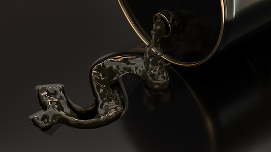 银耳环创意石油资源场景设计图片