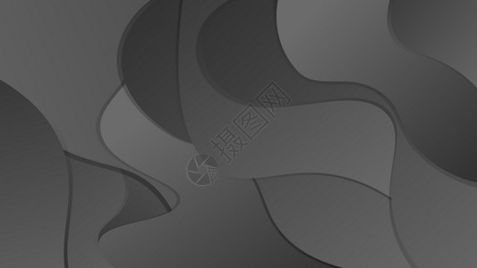 立体感线条黑色几何抽象背景设计图片