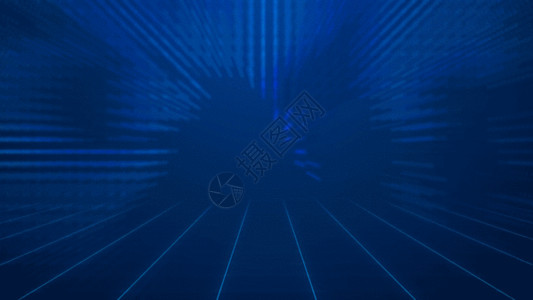 蓝色商务工作证大气科技背景GIF高清图片