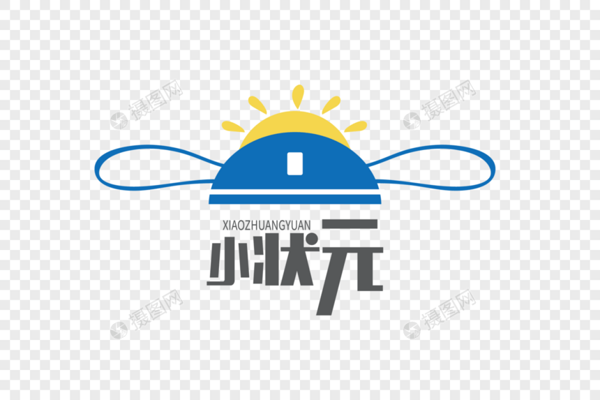 高端大气小状元学校教育LOGO设计图片