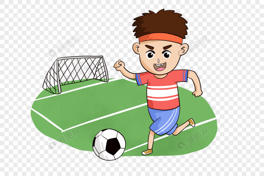 儿童节足球比赛图片