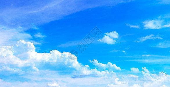 小清新类素材天空云朵背景设计图片