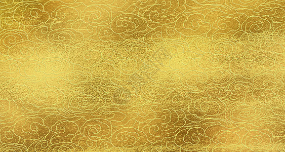 金色蕾丝花边中式立体底纹设计图片