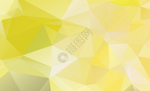 几何钻石线条黄色低多边形背景设计图片