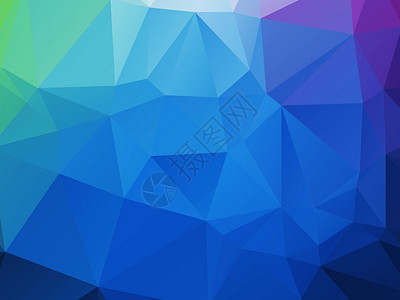 多边形舞台蓝色晶格背景设计图片