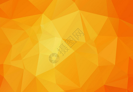 立体橙色彩色几何渐变背景设计图片
