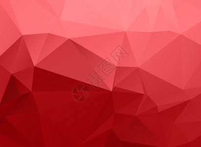 低多边形素材红色多边形背景设计图片