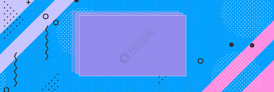 边框数字素材蓝色电商背景设计图片
