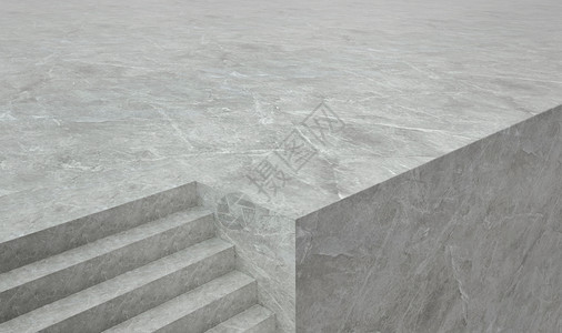 大理石立体台阶背景图片