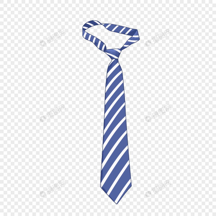 蓝色条纹领带图片
