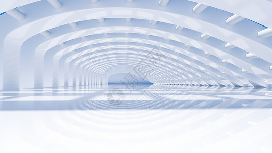 空旷房间创意大气建筑场景设计图片