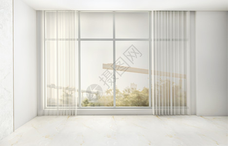 窗户剪纸室内家具场景设计图片