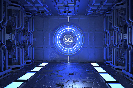 科技5G空间背景图片