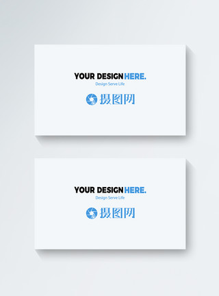 手持名片样机摄图网横版名片样机图模板