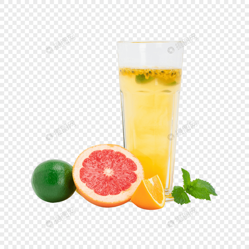 百香果果汁图片