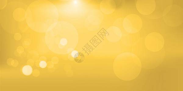 黄色太阳光效虚化背景设计图片