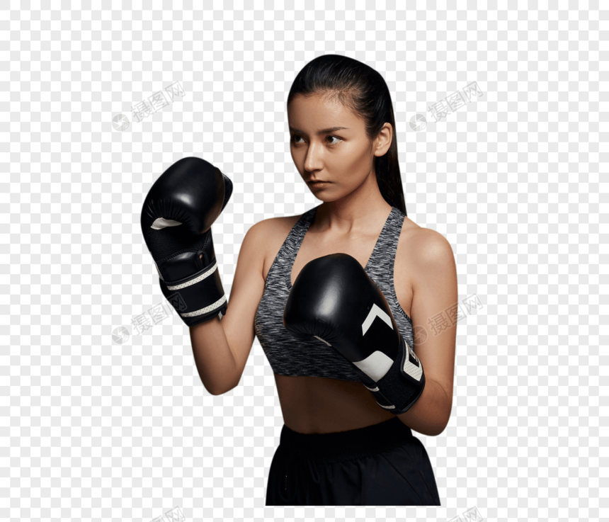 女拳击运动员图片