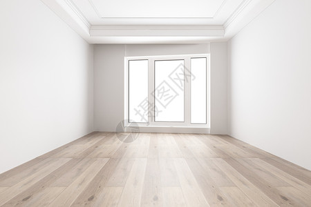 C4D白色墙壁极简风室内设计设计图片
