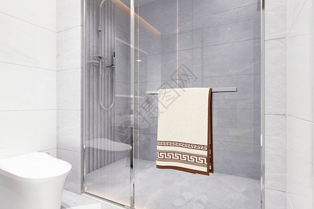 浴室移门卫浴空间设计设计图片