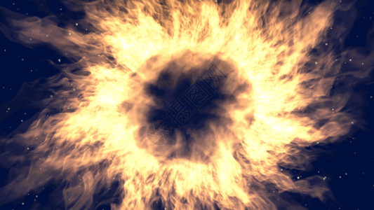 不火素材火焰爆炸动态背景GIF高清图片