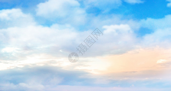 蓝色天空云彩天空云朵背景设计图片