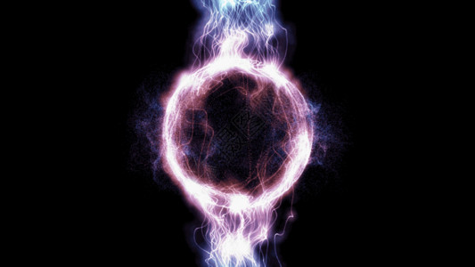 陶波能量电击球带通道GIF高清图片