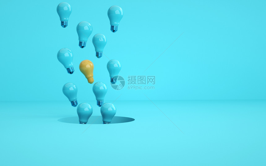 3d漂浮背景图片