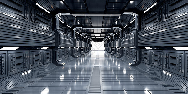智能储物柜未来科技场景设计图片