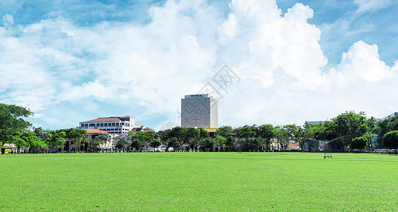 绿色环保城市背景图片