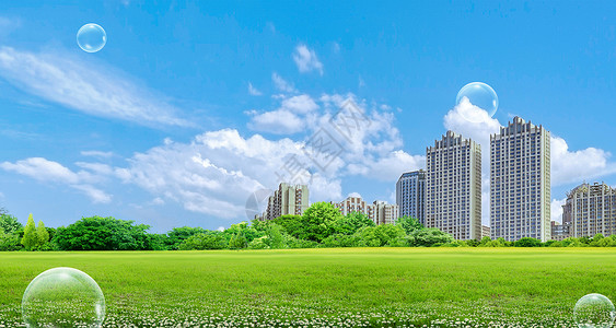 草地景观绿色环保城市设计图片