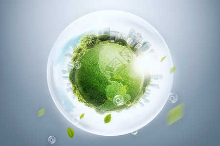 地球环境保护城市环保设计图片