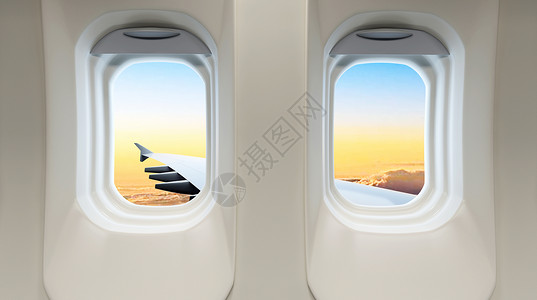 机舱窗口客机机舱内部设计图片