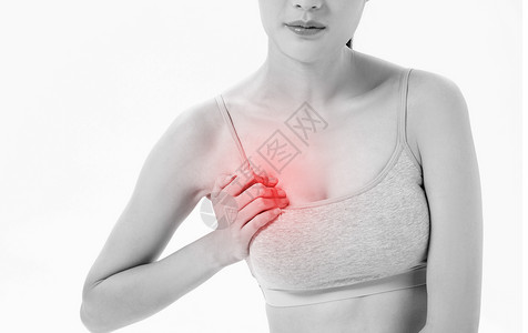 乳腺增生疼痛疾病设计图片
