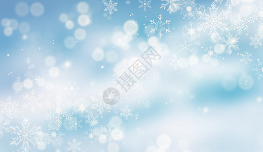 小清新圣诞冬天背景设计图片