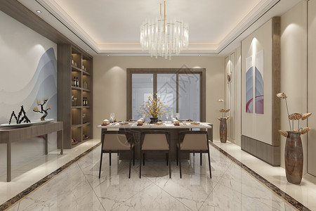 中式饭桌新中式家居设计设计图片