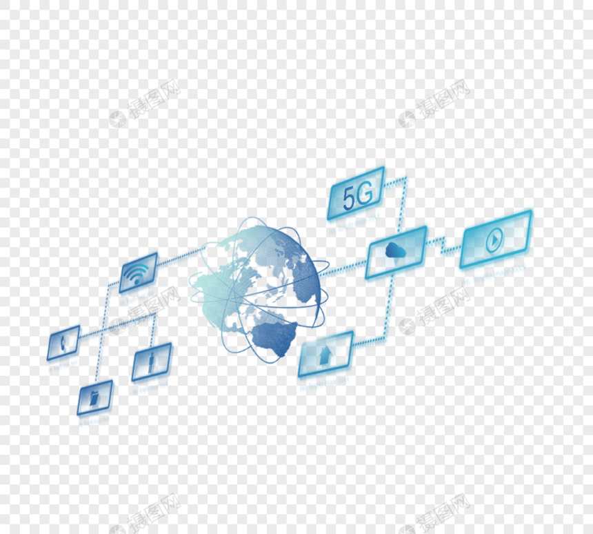 5G互联网技术信息图图片