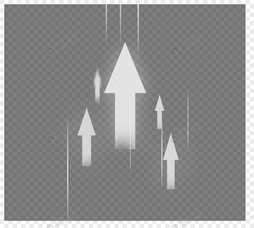 对箭头符号元素技术运用图片