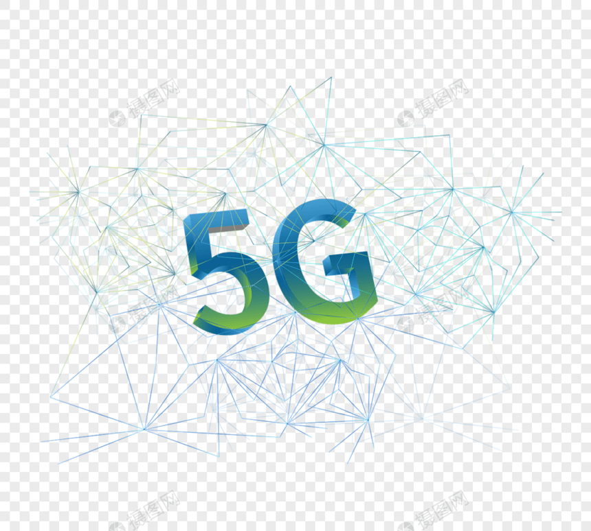 5g时代3d立体互联网通信技术网络线条结构渐变图片