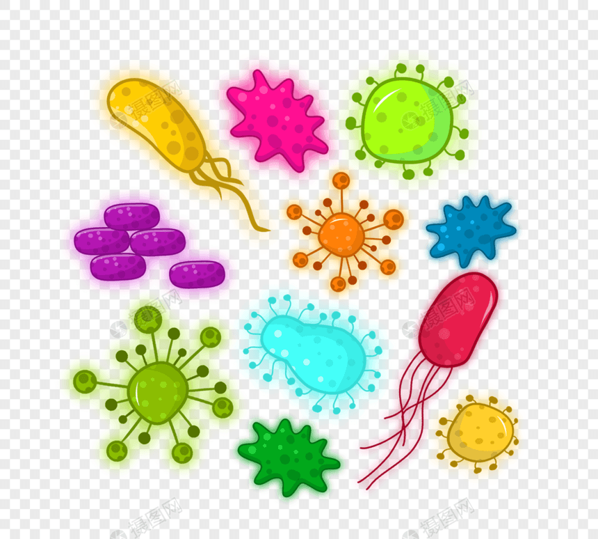 细菌病毒微生物冠狀病毒感染医学插图组图图片