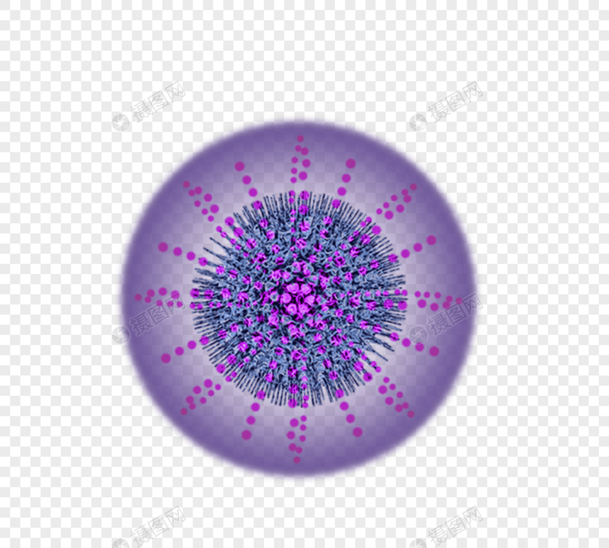 病毒病菌细菌三维病毒图片