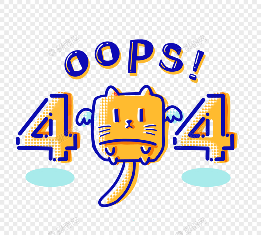 404卡通长翅膀猫图片