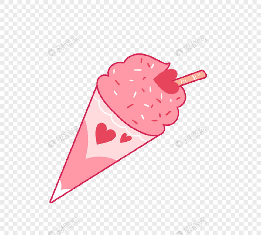 冰淇淋冰淇淋冰糕可爱食物图片