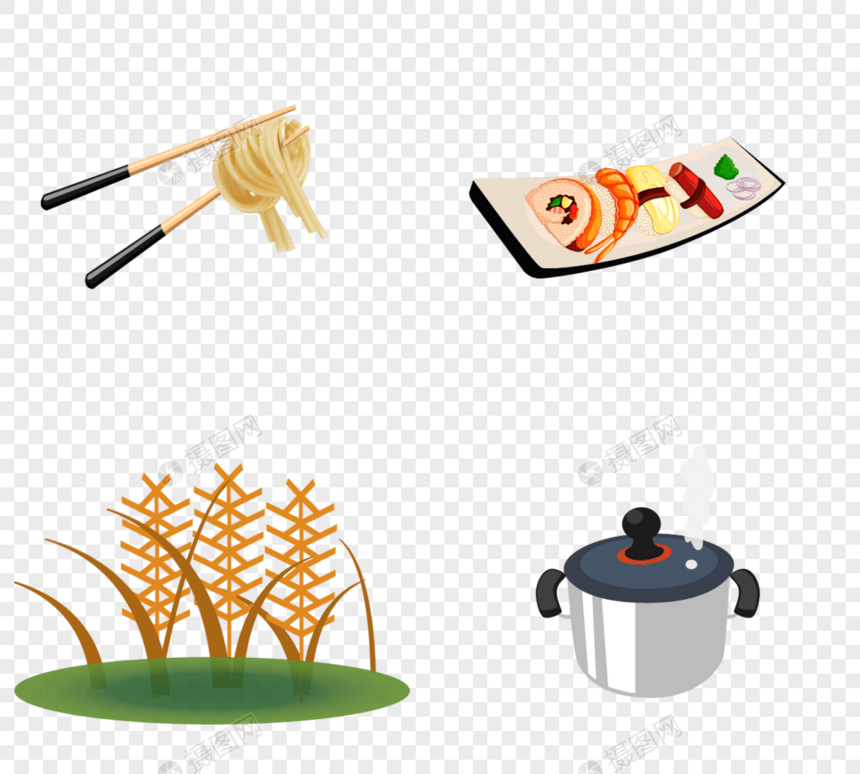 食品和烹饪材料载体图片