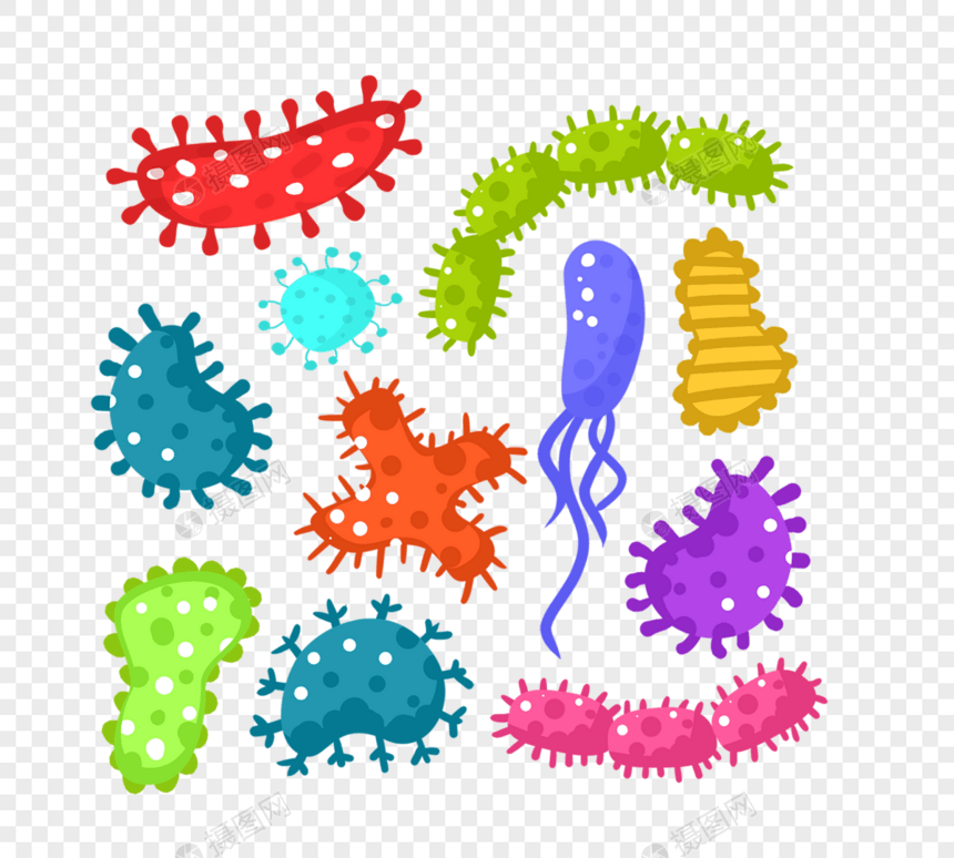 细菌病毒微生物冠狀病毒感染图片