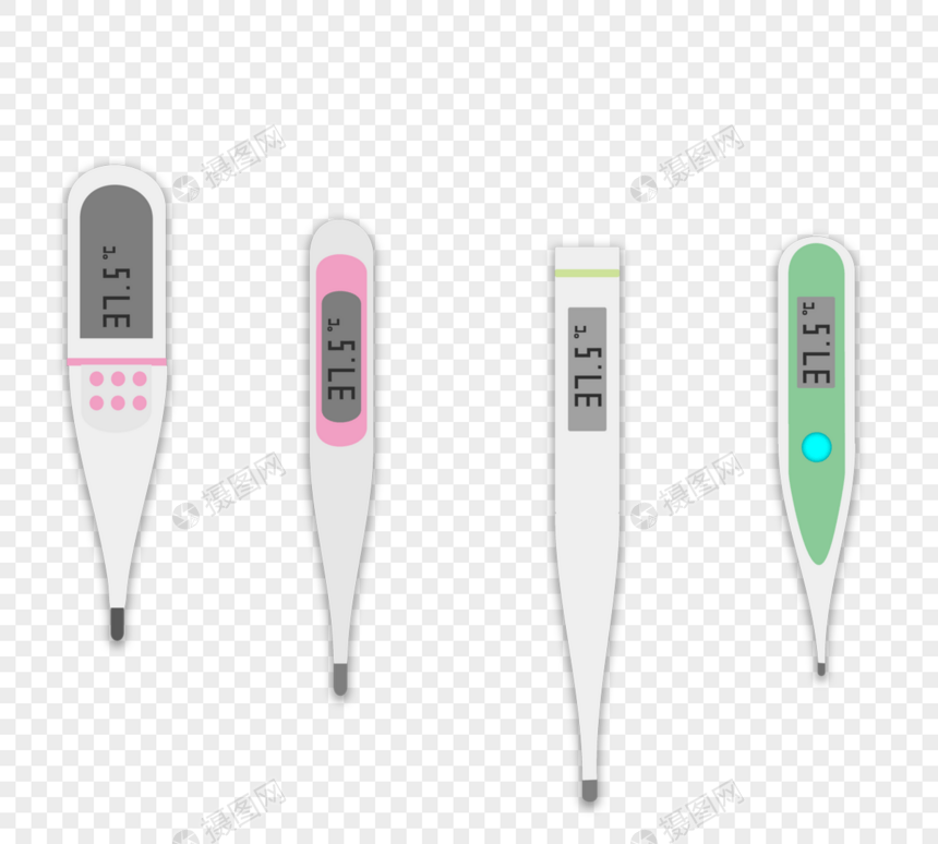 简约电子测量体温计测量器图片
