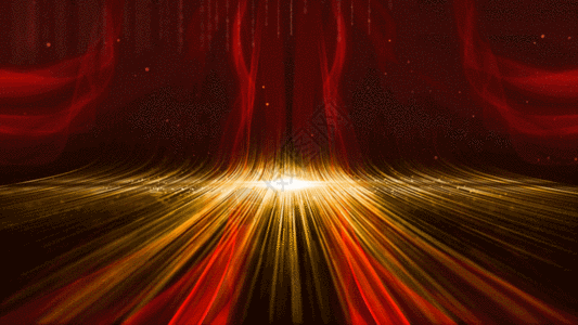 震撼粒子光线背景GIF图片