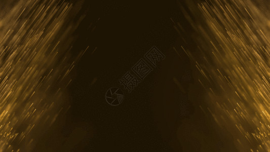 大气黑金色舞台年会颁奖粒子背景GIF高清图片