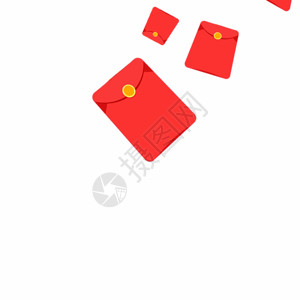热门餐厅红包满天飞GIF高清图片